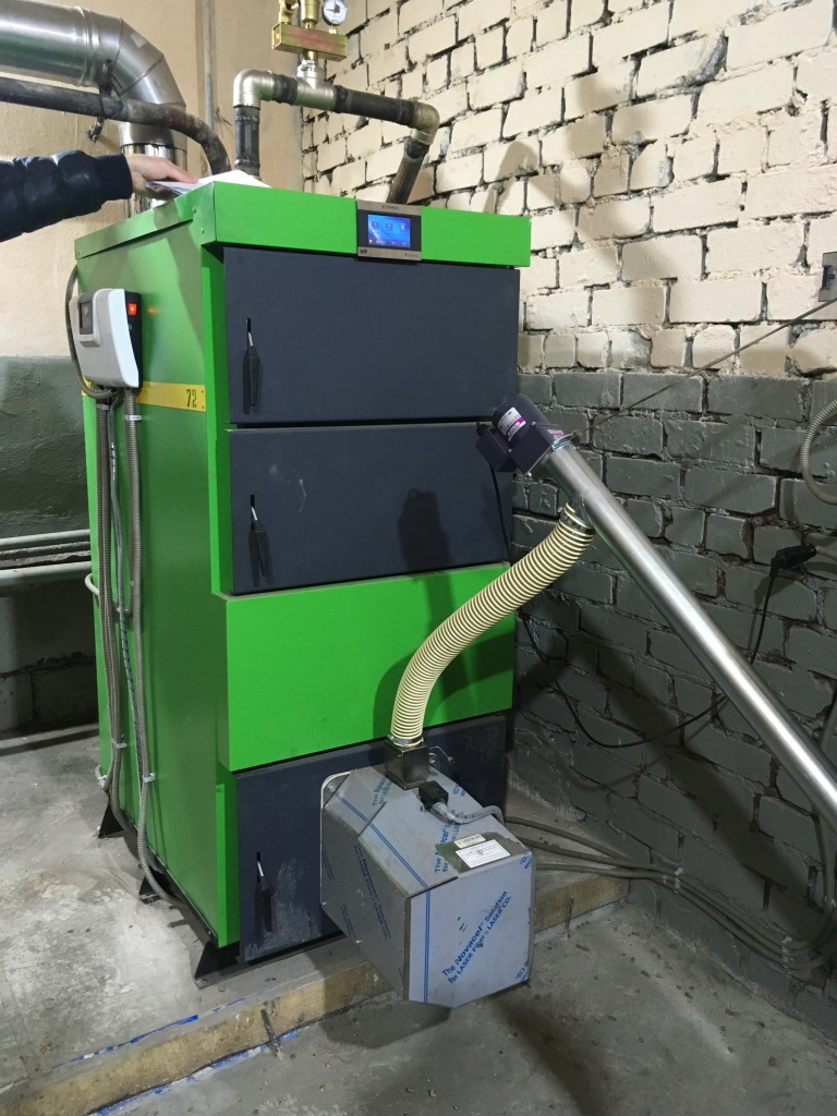 Котел пеллетный LF-72